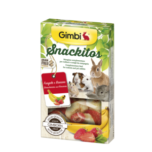 Snacks > SNACKITOS  Strawberries+Bananas 60G | GIMBORN
