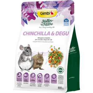 Food > MOTHER NATURE CHINCHILLA&DEGU 800G | GIMBORN
