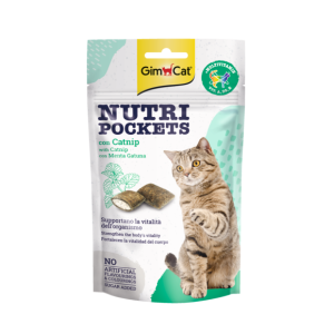 Snacks > Nutri Pockets with Catnip 60g | GIMBORN