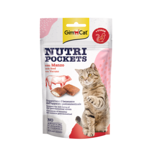 Snacks > Nutri Pockets with Beef 60g | GIMBORN