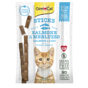 Sticks > STICKS SALMON & COD 4PZ | GIMBORN