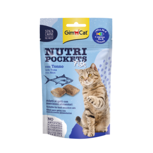 Snacks > Nutri Pockets FISH with Tuna 60g | GIMBORN