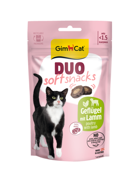 Snacks > DUO SOFT SNACKS Poultry with Lamb 50G | GIMBORN