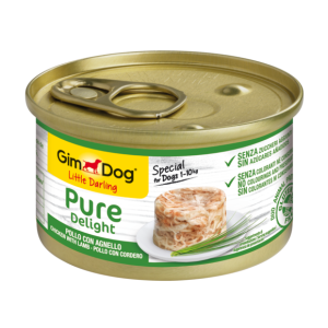 Wet food > PURE DELIGHT CHICKEN WITH LAMB 85G | GIMBORN