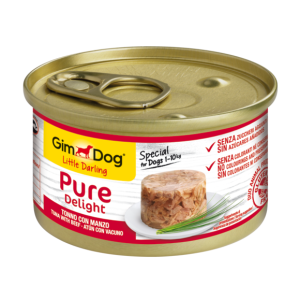 Wet food > PURE DELIGHT TUNA WITH BEEF 85G | GIMBORN