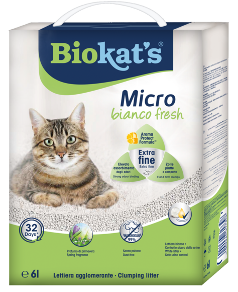 Topaklanan kumlar > MICRO BIANCO FRESH 6LT | GIMBORN