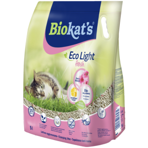 Clumping litters > ECO LIGHT FRESH CHERRY BLOSSOM 5LT | GIMBORN
