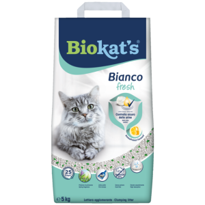 Clumping litters > Biokat's Bianco Fresh 5kg | GIMBORN