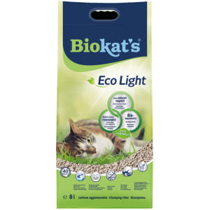 Clumping litters > BIOKAT'S ECO LIGHT 8L | GIMBORN