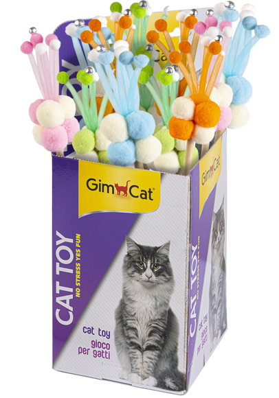 Toys > CAT TEASER JOLLY ASS. | GIMBORN